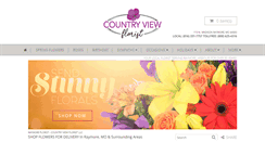 Desktop Screenshot of countryviewflorist.com